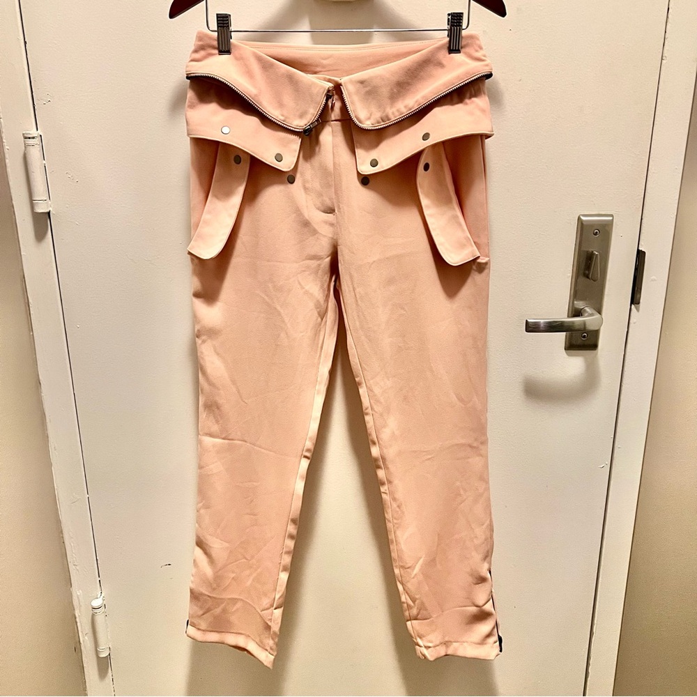 NEW w/ Tags MAIS UM Stylish Light Pink Pants Size M
